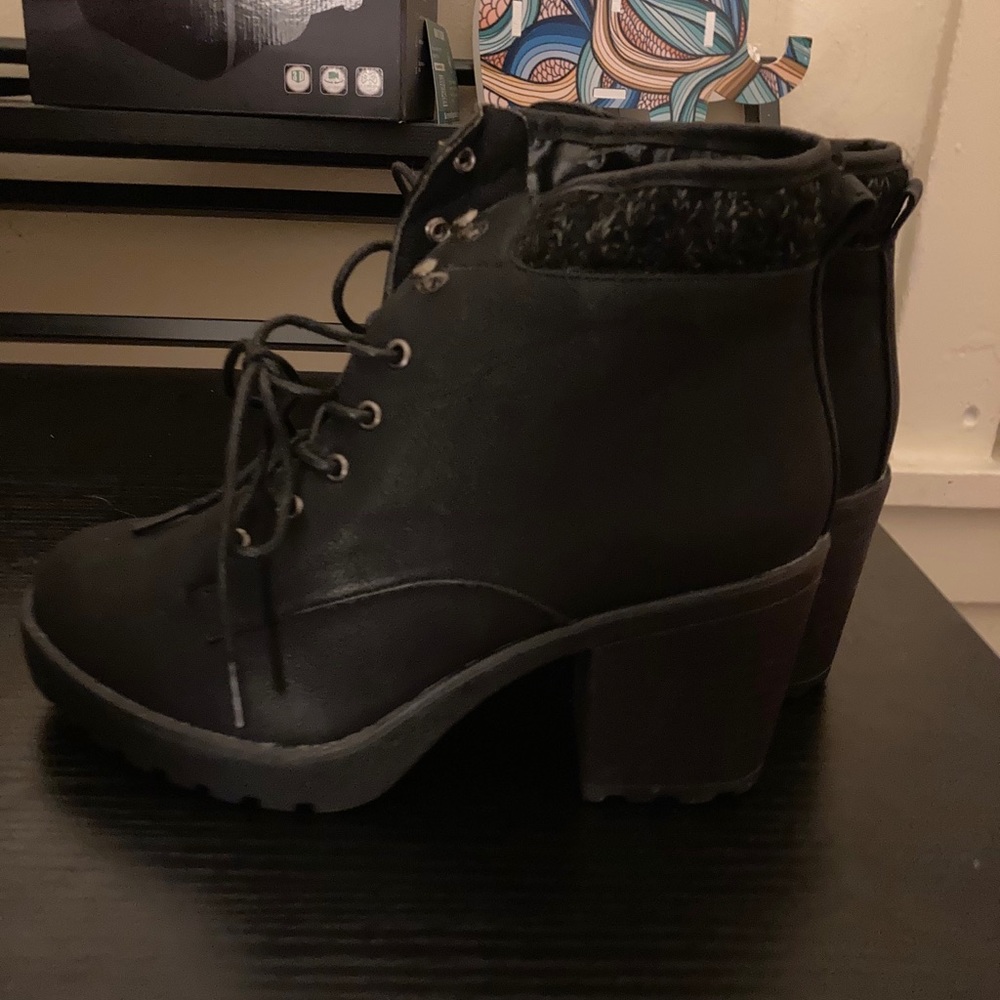 Black boots
